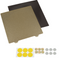 235*235mm PEI Magnetic Flexible Hotbed Surface AB Side Heated Bed Sticker with 6 Magnetic Block for Ender-3 3D Printer