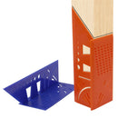 Drillpro 3D Mitre Angle Measuring Ruler Square Size Woodworking Measure Tool Line 0-90 Degree Gauge Hole Scribing Gauge