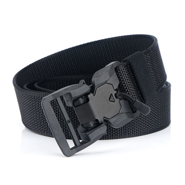 AWMN MB19 125cm x 3.8cm Military Tactical Belt Adjustable Nylon Belt Waist Belt Polyester Magnetic Buckle