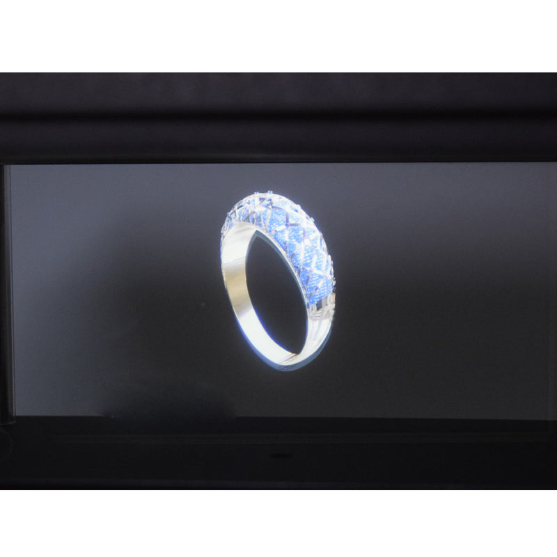 HC-010 Universal 180 Degrees Tilt 3D Holographic Mobile Phone Projector Box for 3.5-6.5 inches Smart Phones