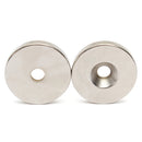 2pcs N35 30mm x 5mm Strong Countersunk Magnets 5mm Hole Rare Earth Neodymium Magnets