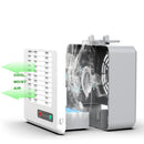 3 Speed Mini Air Conditioner Portable Mini Air Cooler Humidifier USB Fan Desktop Office
