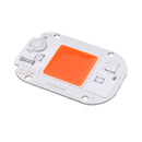 High Power 50W Full Spectrum COB LED Grow Light Chip with Lens for Floodlight AC220-240V