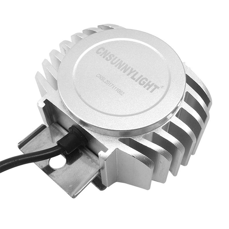 CNSUNNYLIGHT 6W 1000Lm Motorcycle LED Spotlight Fog DRL Light Waterproof Headlights