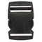 Plastic Webbing Strap Side Release Buckle Black