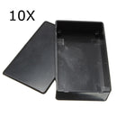10Pcs Black Plastic Electronic Box Instrument Case 100x60x25mm Junction Case