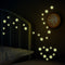 Miico Creative Stars Luminous Tape Stickers all Door Window Decor Sticker