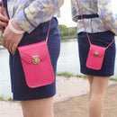 Universal Woman Double Layer Wallet Case Phone Bag Mobile Package for under 5.8-inch Phone