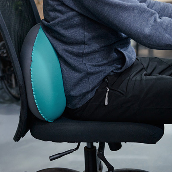 KCASA KC-XZ01 Portable Air Inflatable Travel Pillow Camping Office Rest Head Neck Massage Cushion