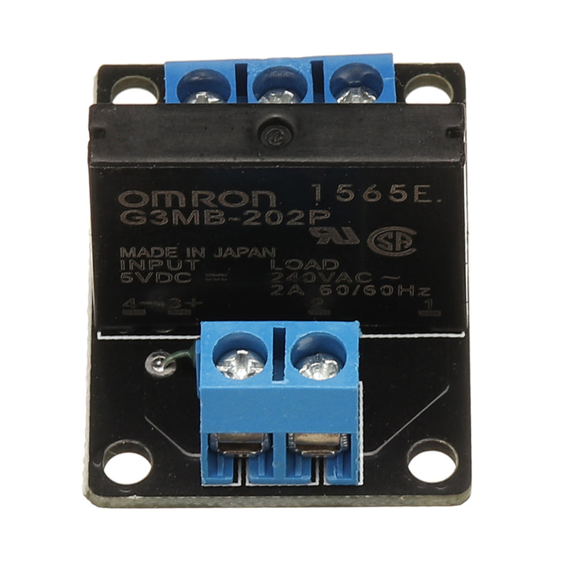 5pcs BESTEP 1 Channel 5V Low Level Solid State Relay Module With Fuse 250V2A For Auduino