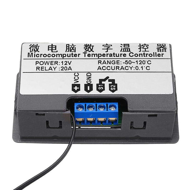 Geekcreit W3230 DC 12V / AC110V-220V 20A LED Digital Temperature Controller Thermostat Thermometer Temperature Control Switch Sensor Meter