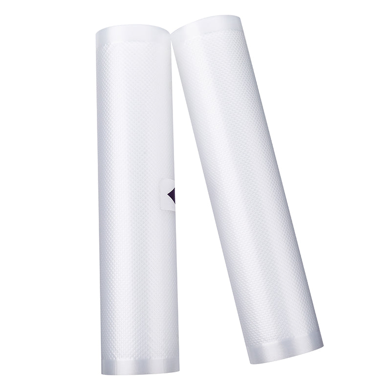 2Pcs/Set Washable Vacuum Food Sealer Bags Rolls Sous Vide Bag BPA-Free Resuable Food Storage Bags for Vacuum Sealer Machine