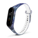 Colorful Pattern Watch Band Watch Strap Silicone Strap for Xiaomi Miband 4 Miband 3