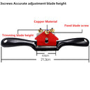 11.8Inch Woodworking Bird Plane Trimming Singlet Planing Pull Shaping Tool