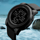 SKMEI 1317 Digital Watch Pedometer Calorie Tracking Men LED Countdown Sport Watches