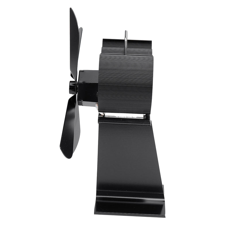 4 Blade Stove Fan Wood Stove Fan Fireplace Fan Heat Powered Eco-Friendly for Wood Log Burner Fireplace