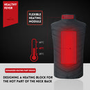 5V USB Electric Vest Heated Jacket Thermal Warm Neck + Back Pad Winter Body Warmer Cloth