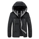 Electric Heating USB Back Intelligent Winter Hooded Heated Coats Jacket Temperature Control