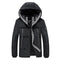 Electric Heating USB Back Intelligent Winter Hooded Heated Coats Jacket Temperature Control