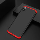 Bakeey 3 in 1 Double Dip 360 Hard PC Full Protective Case For Xiaomi Redmi 7A