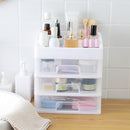 3 Layers Storage Box PP Table Tidy Organizer Drawers Case Makeup Display Holder