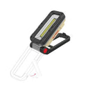 SUNREI V1000 COB+LED 180 Adjustable Magnetic Tail LED Work Light USB Rechargeable Flashlight Multi-function EDC Flashlight