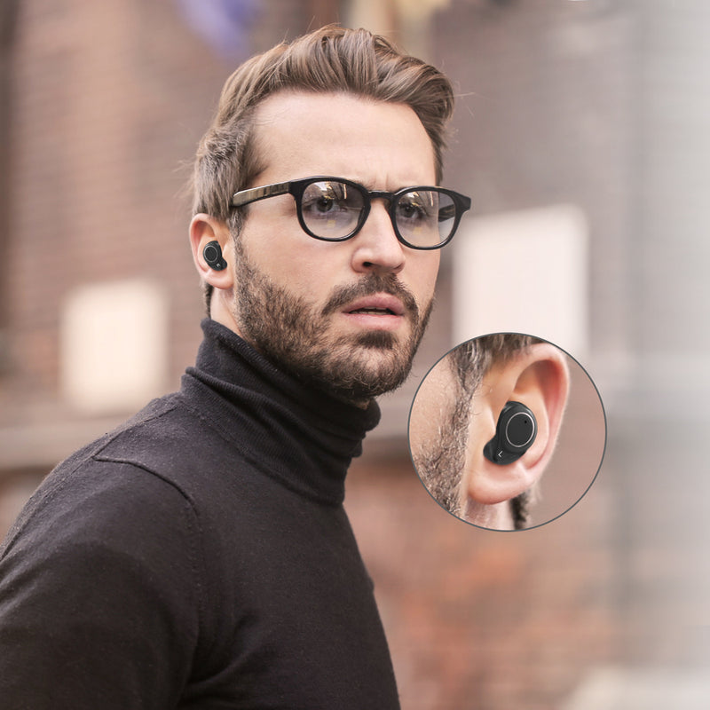 Leagoo A1 TWS Smart Touch bluetooth 5.0 Sports Headphones Wireless Stereo IPX5 Waterproof Earphone for Xiaomi Huawei iphone