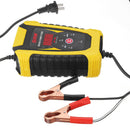 12/24V 6/3A Repair LCD Display Battery Charger For Motorcycle Boat Car Electric Bicycle Bike Scooters