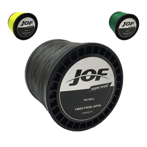 JOF 1000M PE Braided 8 Strands 22-61 LB High Sensibility Super Strong Fishing Line Sea Fishing