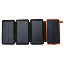 20000mAh Solar Panel Solar Charger 7W 5V/2A Foldable Solar Panel Charger Dual USB Portable Mobile Power Bank