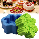 Christmas Snowflake Silicone Soap DIY Mold Handmade Candle Soap Mold 3D Mould Baking Mold