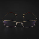 BROADISION Titanium Alloy Glasses Frame IP Vacuum Plating Process Flexible Unbreakable Temple