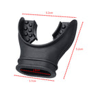 AUGIENB Silicone Mouthpiece For Diving Equipment Oxygen Tank Cylinder Snorkeling Underwater Breathing