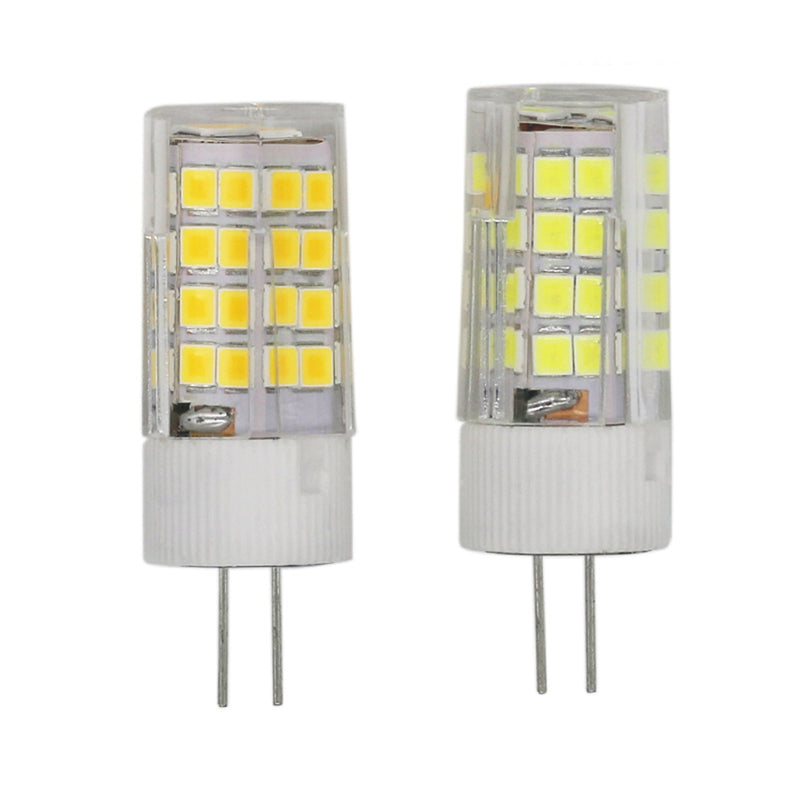 AC110-240V G4 5W SMD2835 52LED Ceramic Corn Light Bulb Replace Halogen Ceiling Lamp for Indoor Home