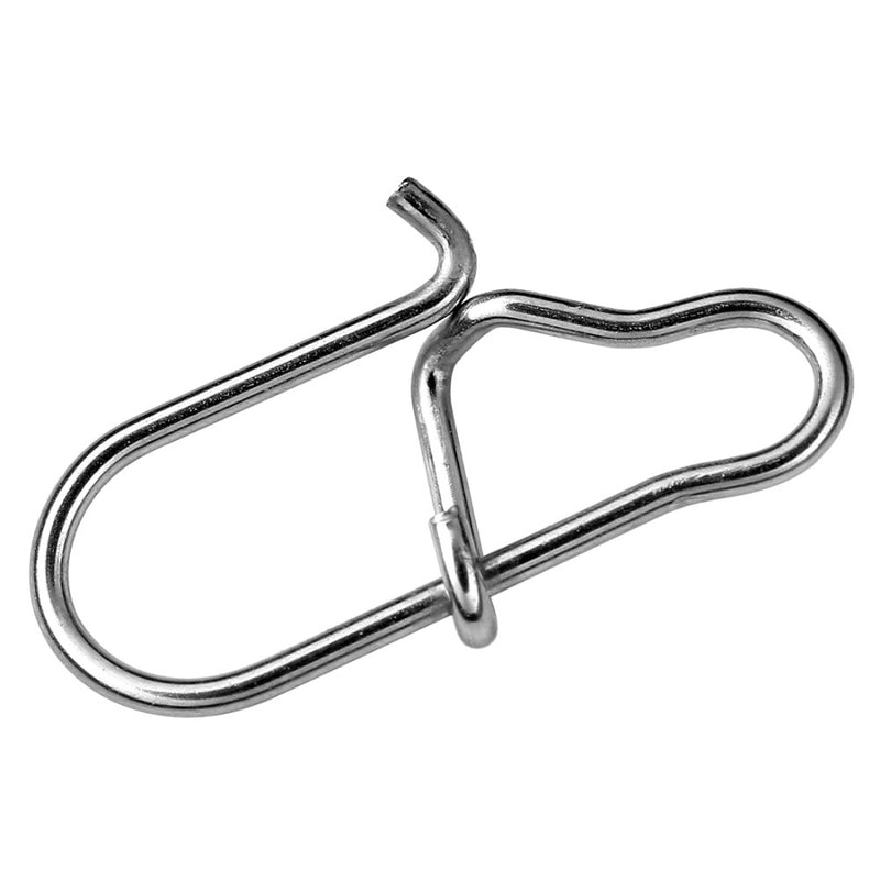 SeaKnight 10bag/100pcs  0# 1# 2# Stainless Steel Fishing Swivels Connectors Rolling Swivels Snaps