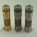 DQG Tiny AA XP-G2 Brass 230LM 3Modes EDC Mini LED Flashlight
