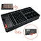 35x18x5cm Battery Storage Box Case Organizer Holder Rack with Battery Tester