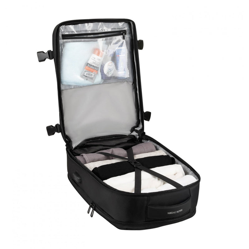 MARK RYDEN MR9076 15.6 inch Men Backpack Waterproof Business Anti-thief USB Charging Laptop Bag Travel Backpack with Shoes Pocket