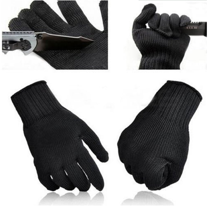 Anti-Cutting Stab Resistant Stainless Steel Mesh Butcher Gloves Safety Wire Gloves