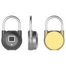 Smart Fingerprint Door Lock Padlock USB Charging Keyless Anti Theft Travel Luggage Drawer Safety Lock Escape Room Lock 0.5 Second Unlock IP65 Waterproof