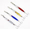 ZANLURE 4PCS 21g 78mm Hard Bait Mixed Colors Metal Fishing Lures Spoon Bait Set Lures