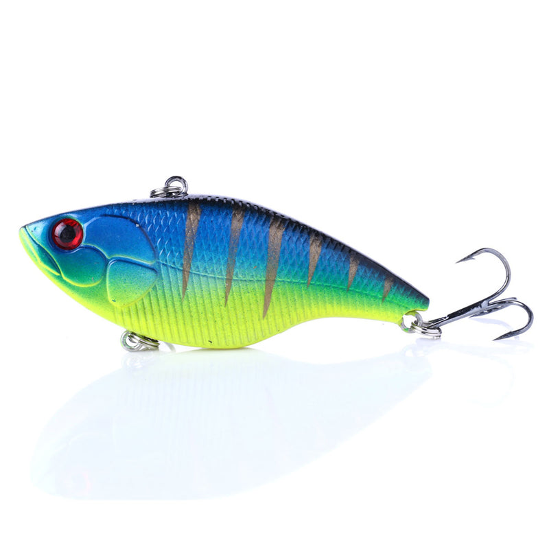 ZANLURE 10pcs/set 7.5cm 18g Plastic Jigs Wobblers Baits VIB Fishing Lure Artificial Hard Baits