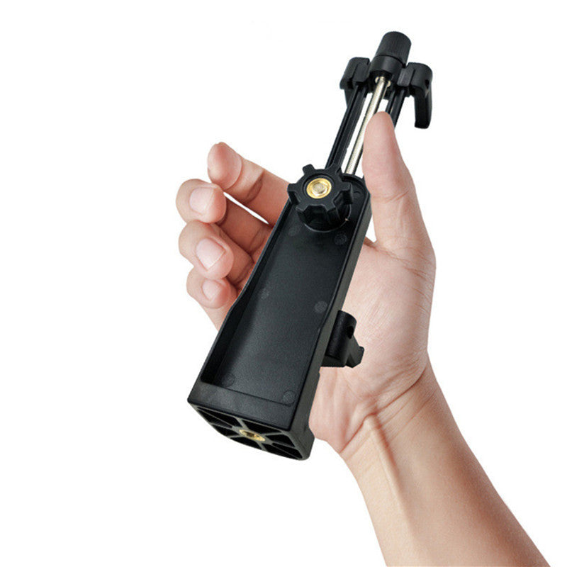 Yunteng Horizontal Vertical Rotating Phone Holder Clip Universal Camera Tripod Gimbal Live Selfie Stick
