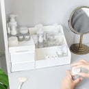 Plastic Desktop Organizer Storage Box Makeup Drawer Organizer Jewelry Nail Cosmetic Container Case