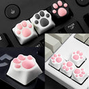 Cat Claw Keycap PBT the Cherry Blossom Keycap for Mechanical Keyboard Pink Black