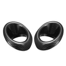 Carbon Fiber Fog Light Cover Foglamp Overlay Trim For Honda Civic 10th 2016 2017