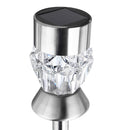 2pcs Solar Powered RGB / White LED Outdoor Ground Stake Light Lawn Landscape Garden Patio Yard Decor