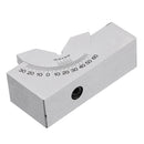 Machifit Adjustable Angle Gauge V-block Angle Grinder KP25 0-60 Degree Precision Angle Plate Block for Measuring Tools