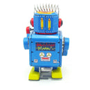 Classic Vintage Clockwork Wind Up Drum Playing Robot  Reminiscence Children Kids Tin Toys With Key