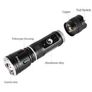 U King ZQ-X996 XPE 600LM 3Modes Zoomable LED Flashlight 18650